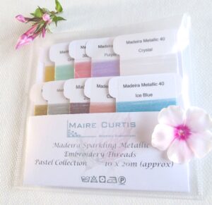 Crystal Pastels Embroidery Thread Collection
