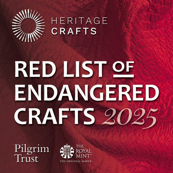 Heritage Crafts 2025 Red List Released - Maire Curtis Lakeland Studio
