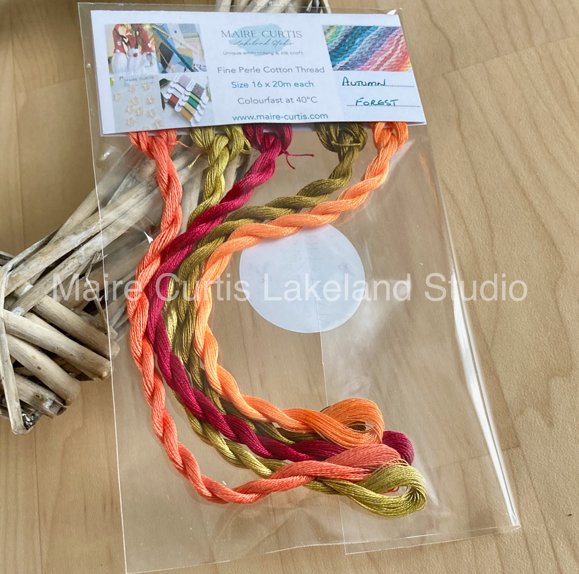 New Autumn Forest Embroidery Threads